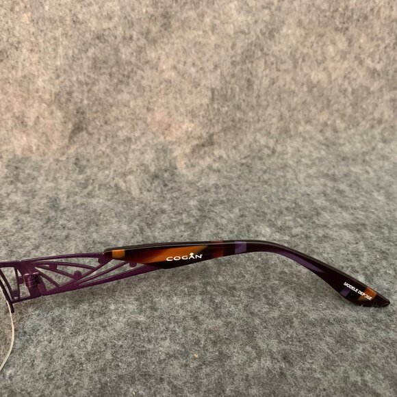 Cogan YC2132 VIO Women's Half Rim Optical/Prescription Eyeglasses Frame - Picture 12 of 14